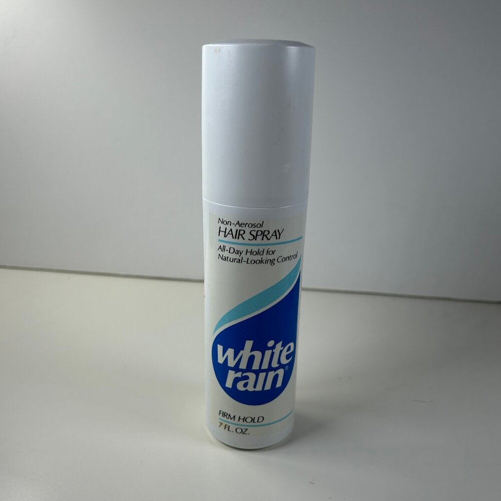 Vintage 1990 White Rain Firm Hold Non-Aerosol Hair Spray